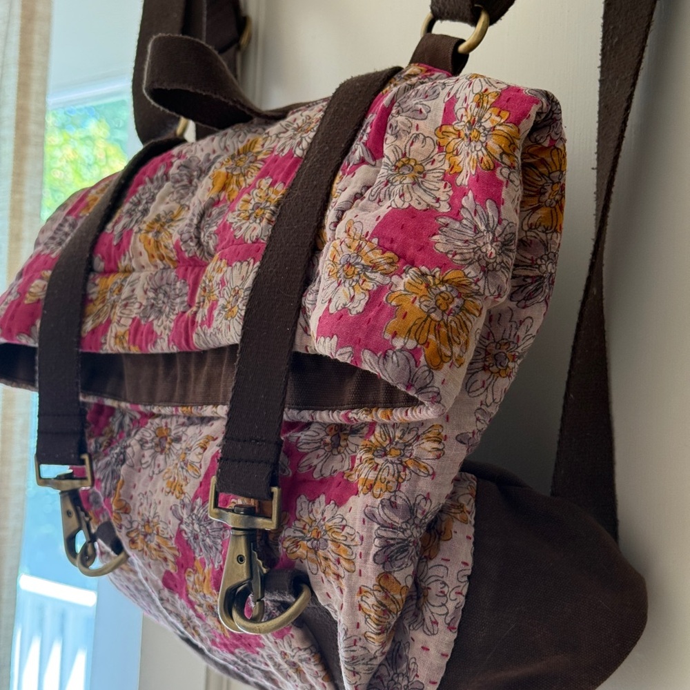 Indian Textile Messenger Bag